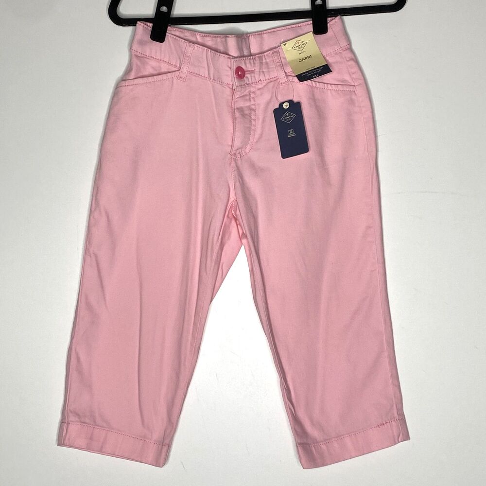 New St. John's Bay Mid Rise Capri Pant Women's Size 2 Petite